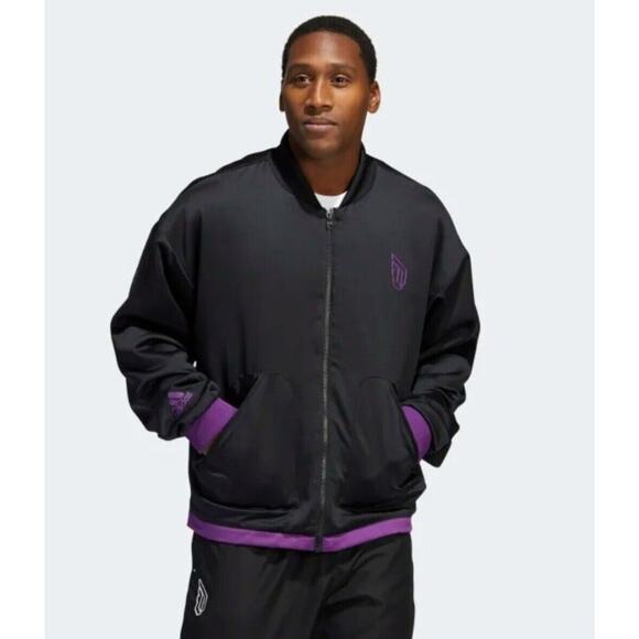 Adidas Dame 8 Innovation Jacket Brand New Sz Large - Picture 1 of 2